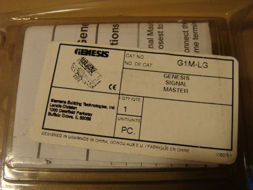 GENESIS SIGNAL MASTER G1M - LG Fire Alarm system NEW IN PACKAGE