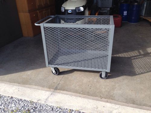 Akro-Mils Expanded Metal Security Box Trucks - Without Lid - 46&#034;X36&#034; x24