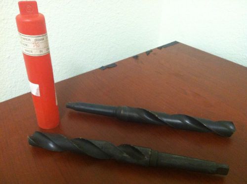 Interstate #302-2058 29/32&#034; x 6-1/8&#034; x 10&#034; 2MT HSS Oxide Taper Shank Drills