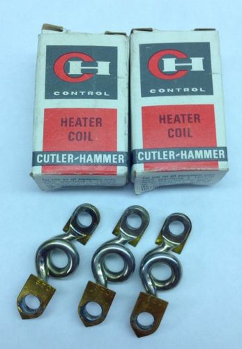 Lot of 3 new cutler hammer heater coils h1049 10177h1049 overload relay control for sale