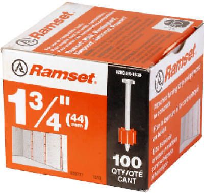 Itw brands ramset 100-pack 0.300 x 3/4-inch knurled drive pin for sale