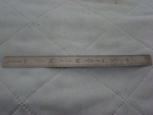 The L.S. Starrett Co. No 1020 Tempered no. 10 - 6 inch ruler