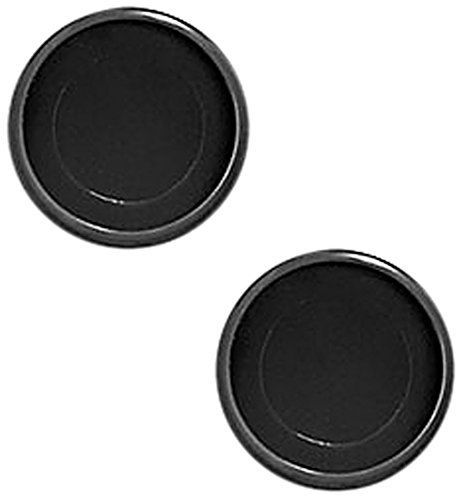 Levenger Circa Discs - Set of 22, 1-Inch, Black Large (ADS1850 BK)