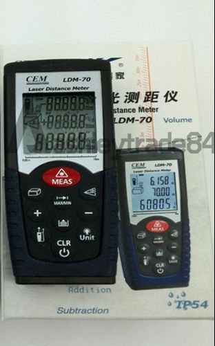 Cem ldm-70 digital laser distance meter new in box for sale