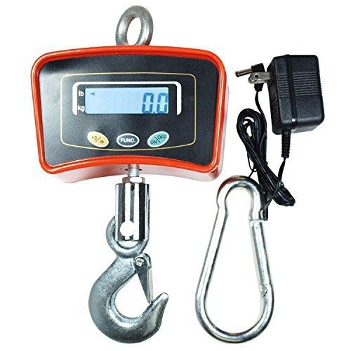 NEW Industrial Hanging 500 Kg/1100 Lb Digital Crane Scale w Large LCD Display