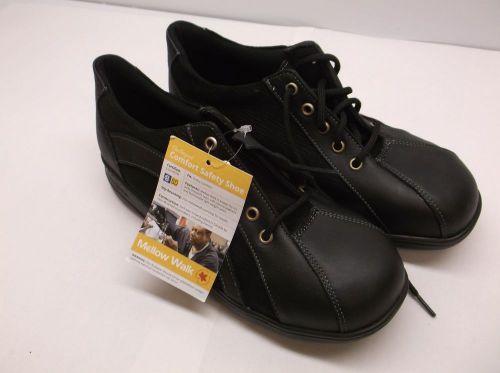 New MELLOW WALK 420092 9E Work Boots Women Leather Lace Up PR (G10A)
