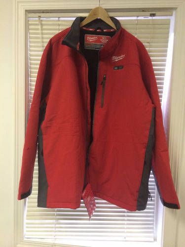 MILWAUKEE 2390-3X Heated Jacket Only, Red, 3XL