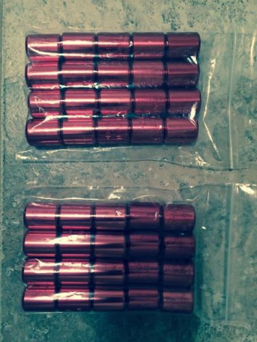 (40) *NEW* Novent R410A Locking Caps &#034; R 410A Pink / Red NCP *Free shipping*****