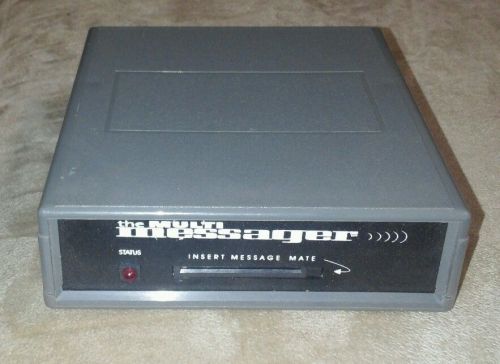 THE MULTI MESSAGER Digital Message Repeater Nel-Tech MG2000XXNSTD obsolete item