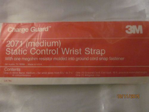 3M CHARGE GUARD STATIC CONTROL  2071 STRAP SIZE MEDIUM