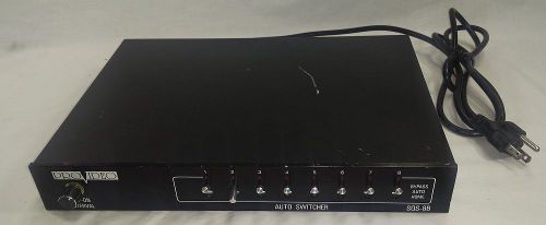 Provideo SQS-8B Auto Switcher POWER TESTED ON Used