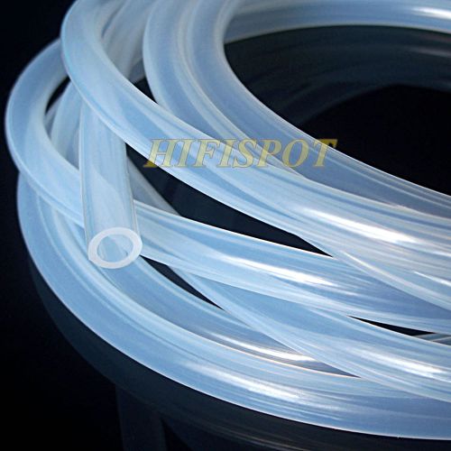 13ft Silicone Tube Hose Inner_3mm Outer_6mm Clear &#039;Food Grade&#039;