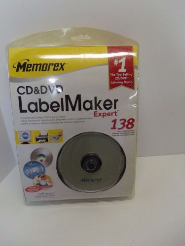 Memorex 32023947 cd label expert with 138 labels for sale