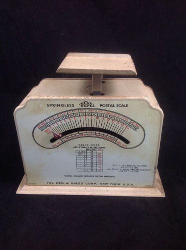 Vintage IDL Springless Postal Scale 1950-60s Excellent Condition First Class 18c