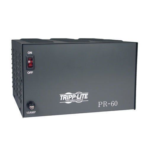 Tripp lite pr60 dc power supply 60a 120v ac input to 13.8 dc output taa gsa for sale