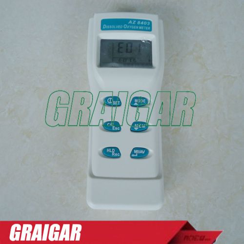 Az8403  handheld dissolved oxygen meter do / temp / salinity datalogger for sale