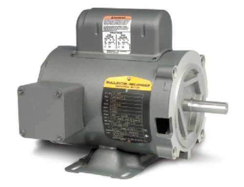 Baldor cl1304 ac motor, single phase, 56c,1/2 hp output, 1725rpm, 60hz,115/230v for sale