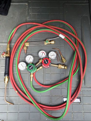 Victor oxy acetylene torch kit for sale