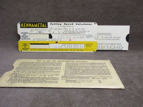 Perrygraf Kennametal Machine Settings Calculator.