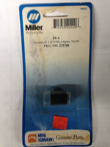 379708 NOZZLE ADAPTER 10A MILLER MIG GUN