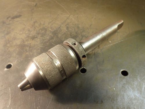 Portomatic 312 Precision Drill Chuck 5/16&#034; Cap Morse Taper #2 Shank MT2 2MT