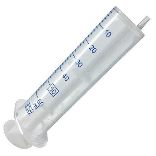 50ML NORM-JECT All Plastic Syringe Luer Slip eccentric tip 30pk