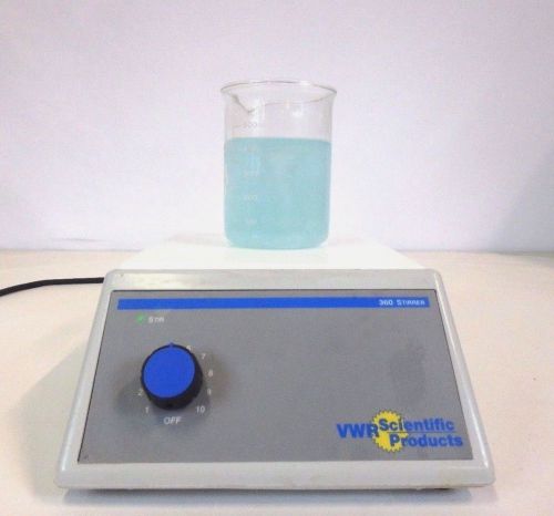 Vwr 58935-351 laboratory ceramic top magnetic stirrer mixer stir plate 8&#034; x 8&#034; for sale