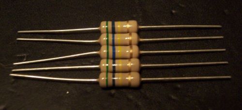 560 K Ohm 1 Watt 5% Carbon Film Resistors