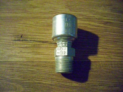 Gates hose fitting  nnb g25100 0406 4g 6 mp for sale