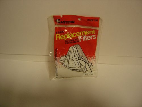 EASTERN REPLACEMENT FILTERS FOR CODE 335 FILTER-MASK NEW IN PKG.