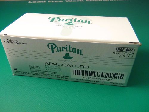 Puritan applicator wood stick #807,  - 5.812&#034; l x .083&#034; d, 1,000 per box for sale