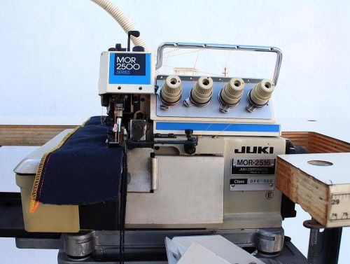 JUKI MOR-2516 Overlock 2-Needle 5-Thread Safety Stitch Industrial Sewing Machine