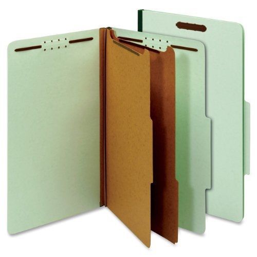 Globe-weis classification folders, legal size, 2 dividers, 6 embedded fasteners, for sale