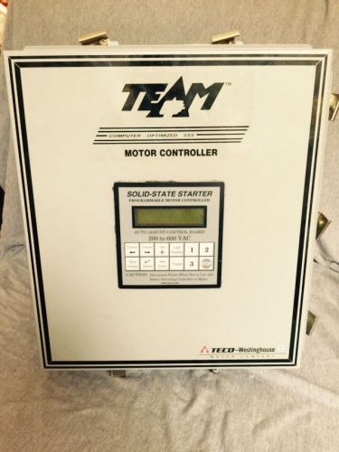 TECO-Westinghouse TEAM Programmable Motor Controller Auto Adjust 200-600 VAC
