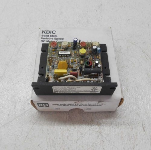 Kbic solid state variable speed kbic-240 dc motor control, 6/12/18 amps, new for sale