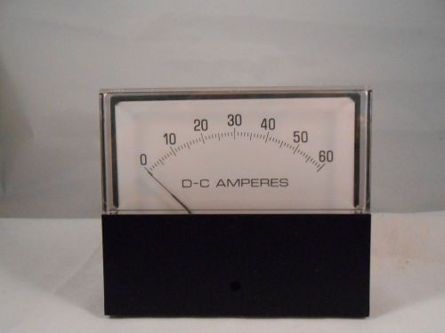 251324GBNW DC AMPERES 0-60    NEW OLD STOCK 3 3/4&#034;