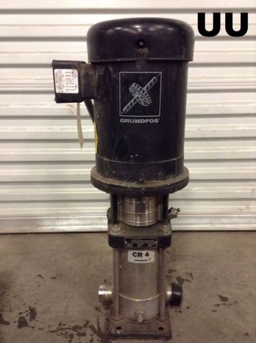 Grundfos crn4-60 upg-auue 3hp multi-stage vertical centrifugal water pump 32 gpm for sale