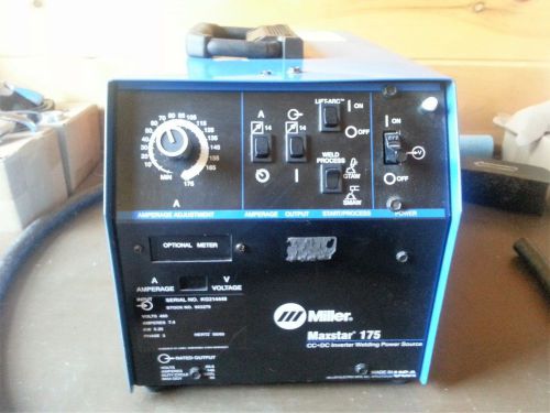 Miller 50/60hz 3ph 460v 7.4a cc-dc inverter welding power source maxstar 175 for sale