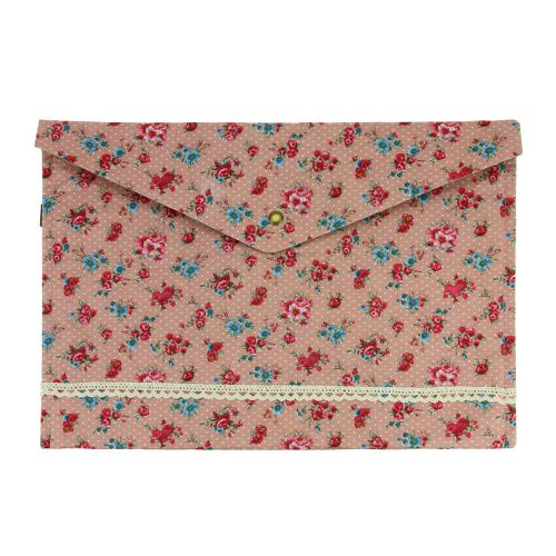 Garden floral bag file holder a4 size document storage school office using gift for sale