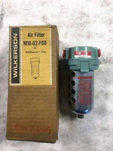 *NEW* WILKERSON-1/4&#034; MICROalescer AIR FILTER M10-02-F00