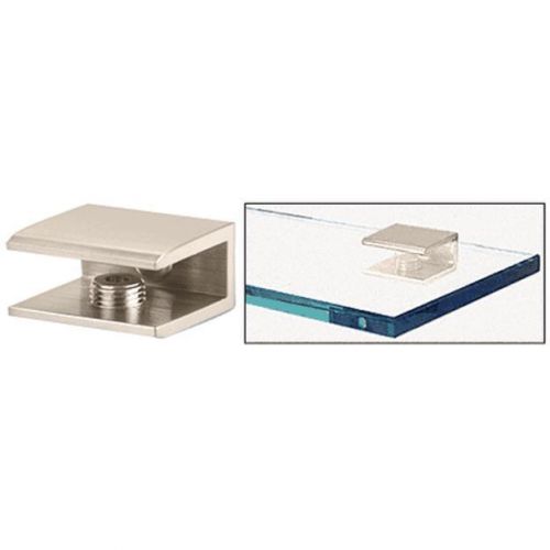 Crl polished nickel square interior shower shelf clamp for sale
