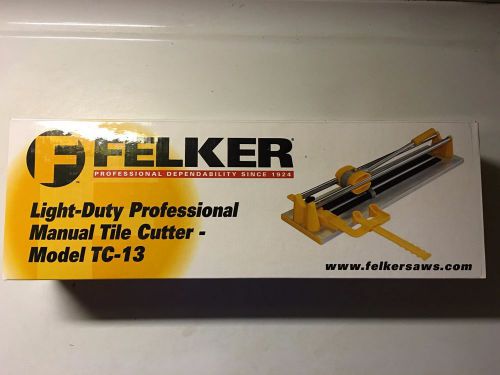 Felker light duty professional manual tile cutter model tc-13 in bulk 25 pcs for sale