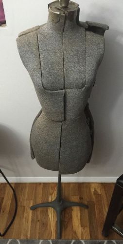 Vintage ACME Adjustable Dress Form Mannequin Cast Iron