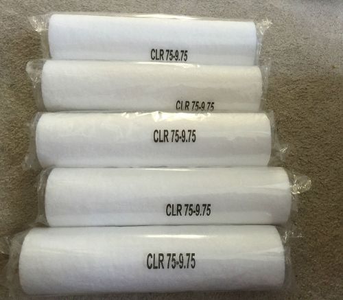 5 NEW Pall CLR75-9.75 Filters