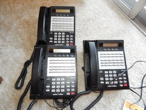 3 Nitsuko 92763 business phones,28 button