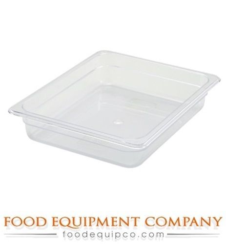 Winco SP7202 Poly-Ware™ Food Pan, 1/2 size, 2.5&#034; deep - Case of 24