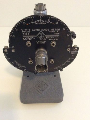 General Radio Type 1602-B, UHF Admittance Meter