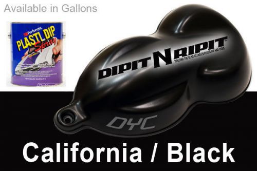 Performix Plasti Dip 1 Gallon of Matte Black Ready to Spray California Approved