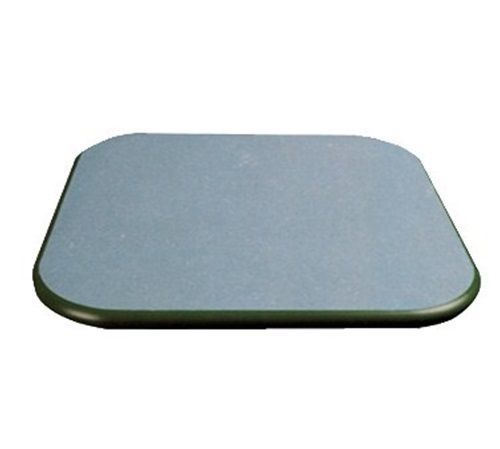 AAA Furniture BE3636 Table Top square 36&#034; x 36&#034; black bullnose edge