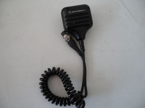 Motorola Handheld Mic for Two Way Radio Microphone NTN4849A - Used
